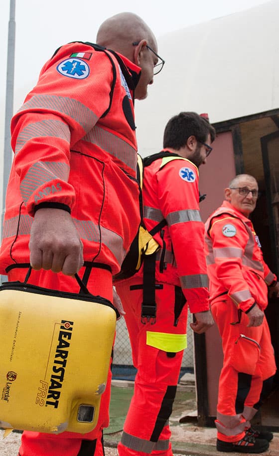 gruppo volontari croce gialla chiaravalle