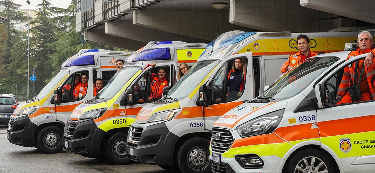 volontari croce gialla chiaravalle